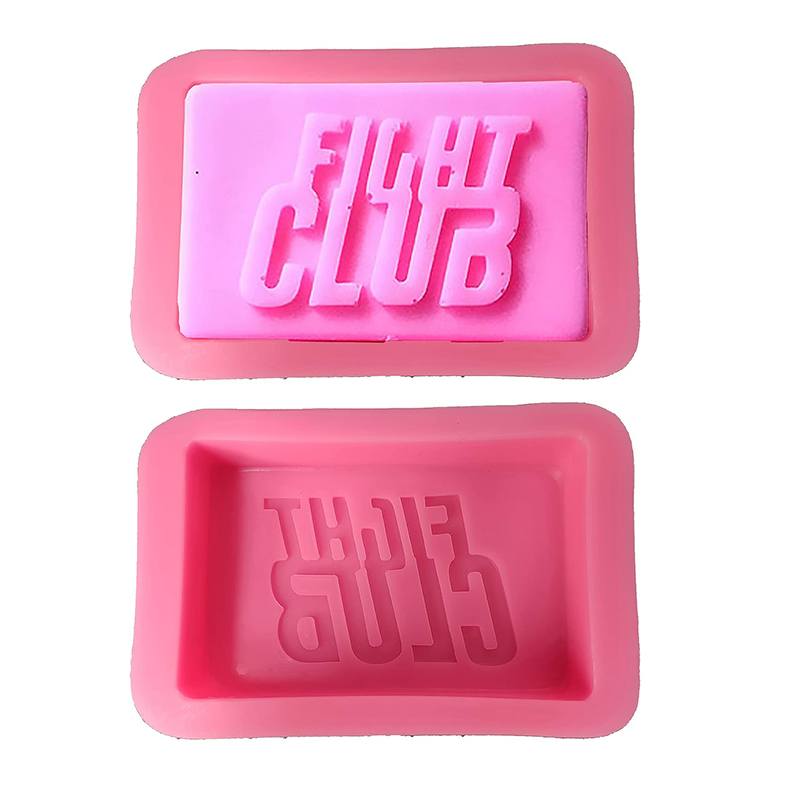 Bath Bomb Mold - Fight Club Seife Silikonform Rechteck Badebombe