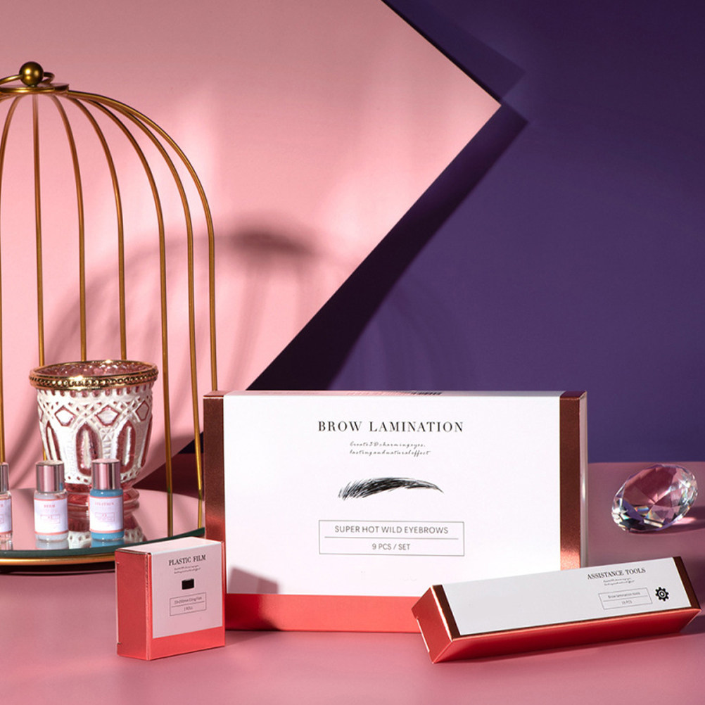 Brow Lamination Kit - 1 Set Augenbrauen-Laminierungs-Kit Premium Augenbrauen-Laminierungs-Werkzeugset zum