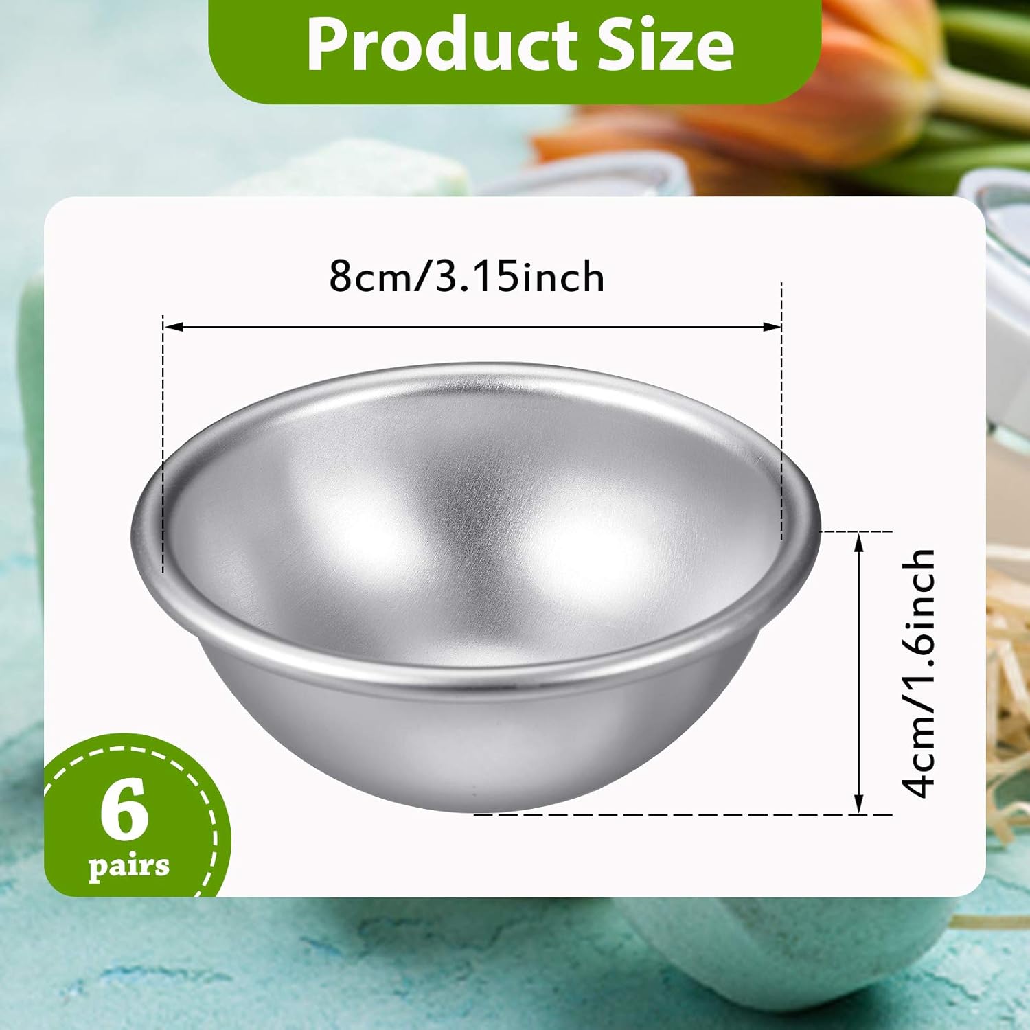200p Extra Große 8cm Durchmess – Bath Bomb Mold Bewertung und Preis