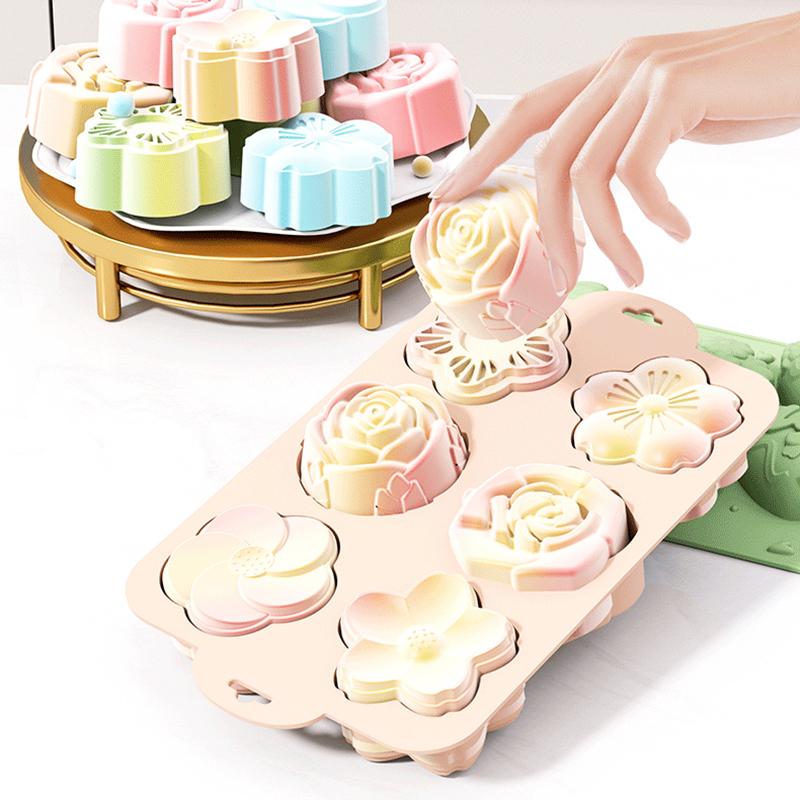 SU Blumen-Silikonform, 6 Verti – Bath Bomb Mold Bewertung und Preis