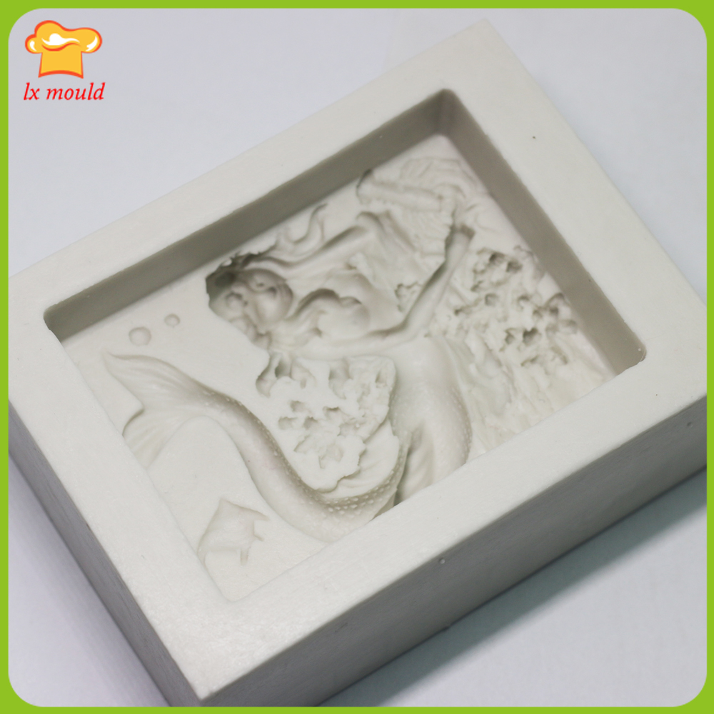 2D Meerjungfrauen-Seifenformen – Bath Bomb Mold Bewertung und Preis