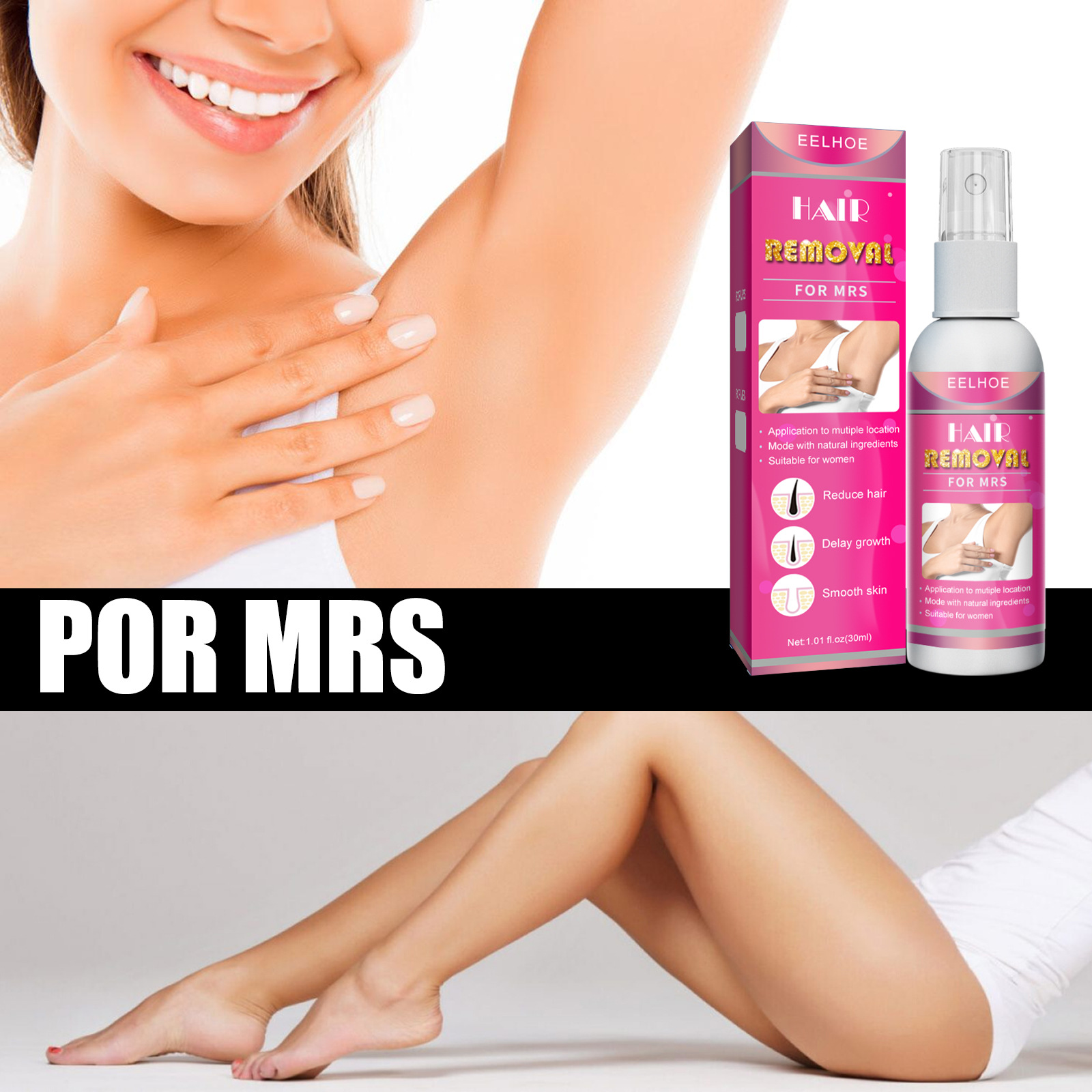 Eelhoe 30ml schmerzloses Haare – Hair Removal Cream Bewertung und Preis
