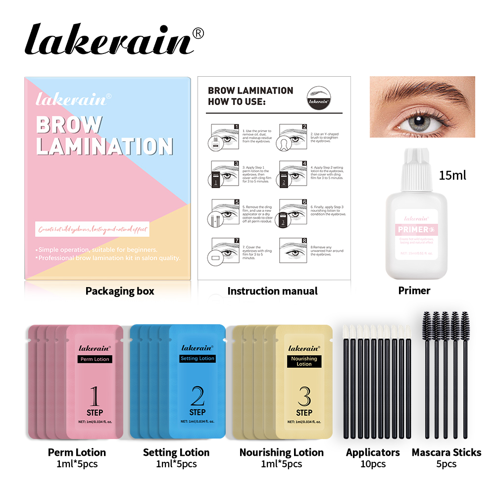 Lakerain Augenbrauen-Laminieru – Brow Lamination Kit Bewertung und Preis