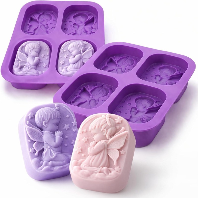 Engel-Silikonform für Seifenhe – Bath Bomb Mold Bewertung und Preis