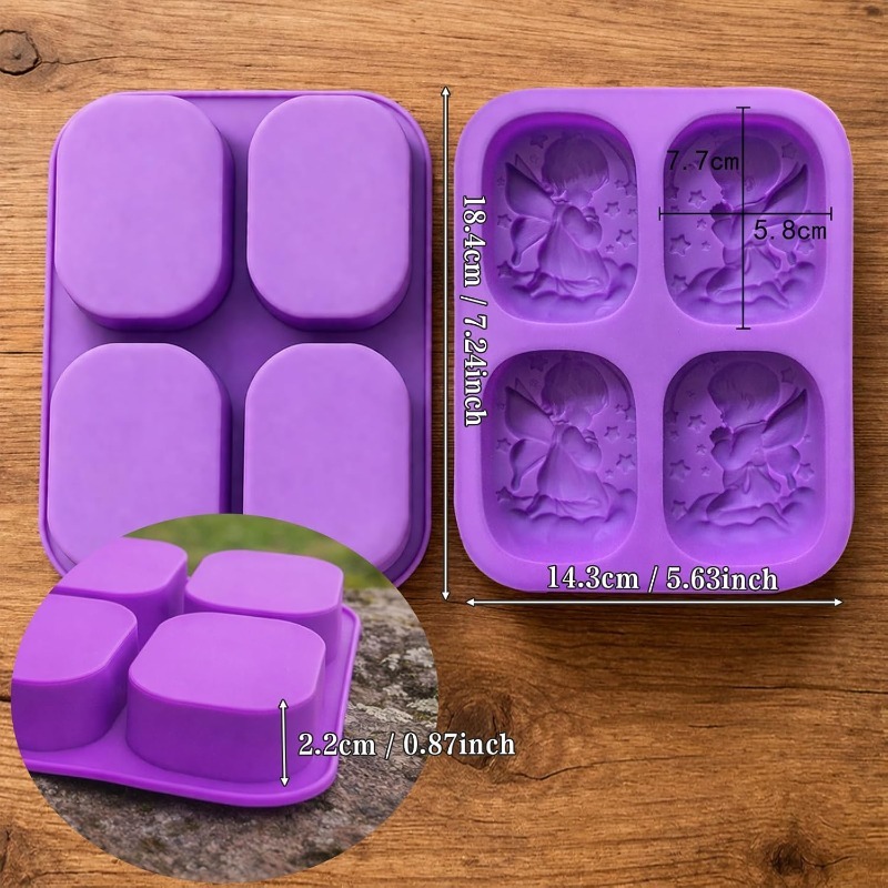 Engel-Silikonform für Seifenhe – Bath Bomb Mold Bewertung und Preis